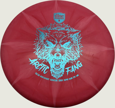 Discmania Putter Red/Pink - Blue Stamp - 173-174g Discmania Artic Fang (Colten Montgomery Signature Series Exo Hard Vapor Link)