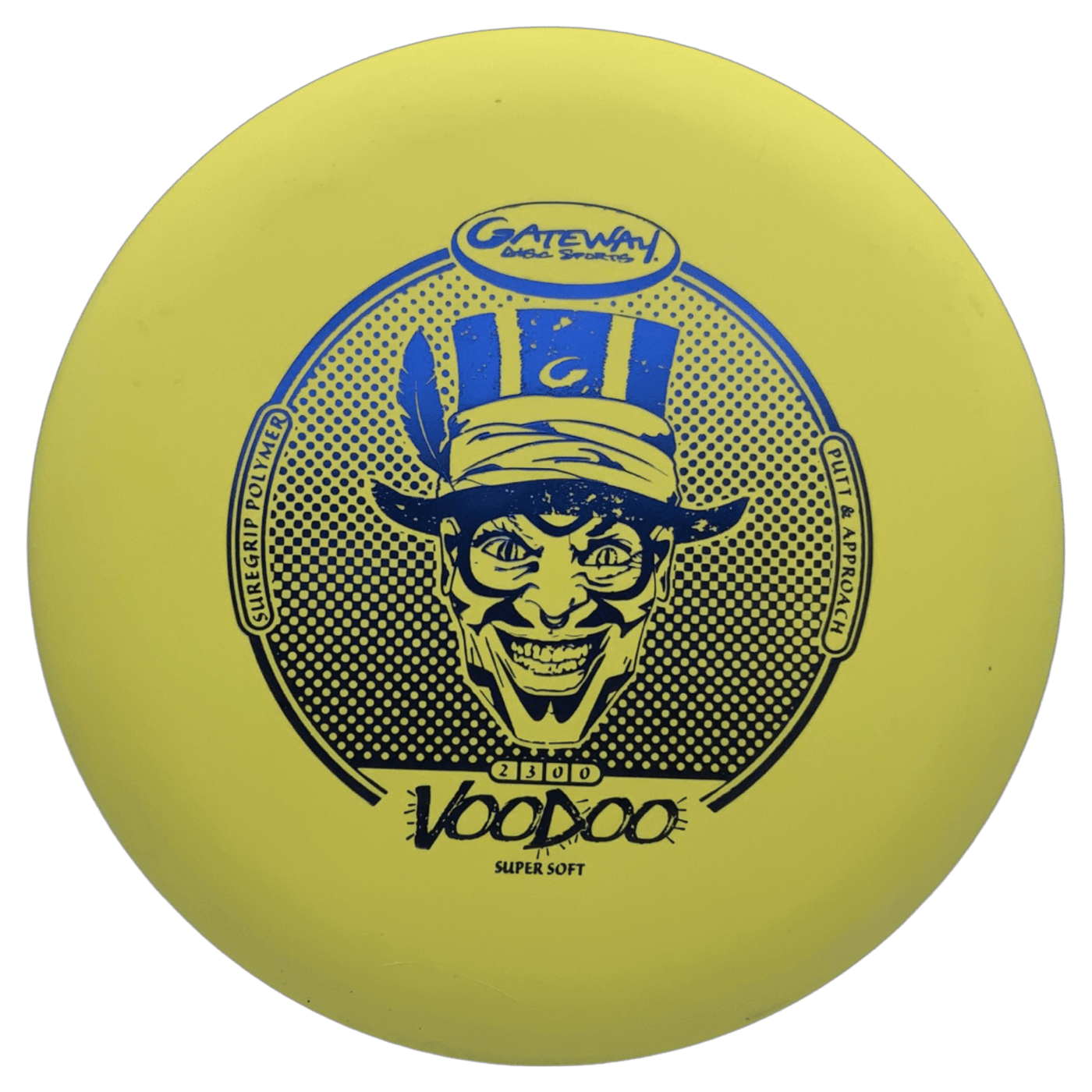 gateway Putter Yellow - Blue - 173g Gateway Discs Voodoo SS