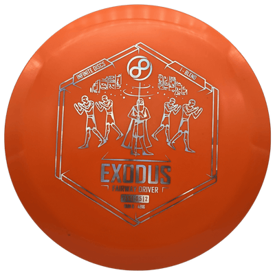 Infinite Fairway Driver Orange - Silver laser - 173-5g Infinite Discs I-Blend Exodus
