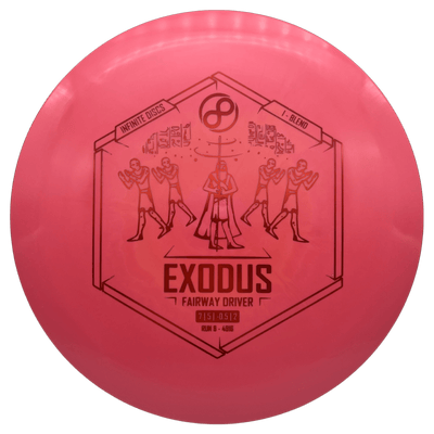 Infinite Fairway Driver Pink - Red - 173-5g Infinite Discs I-Blend Exodus