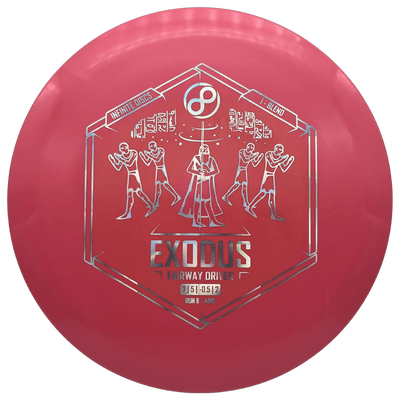 Infinite Fairway Driver Pink - Silver - 173-5g Infinite Discs I-Blend Exodus