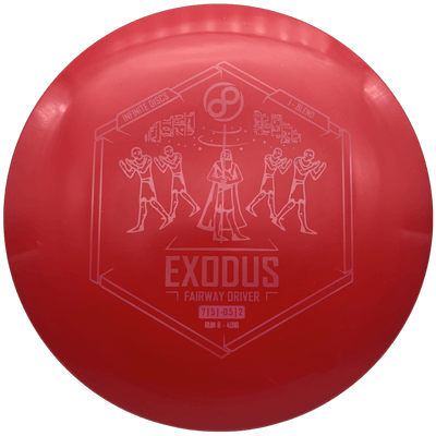 Infinite Fairway Driver Red - Ghost Stamp - 173-5g Infinite Discs I-Blend Exodus