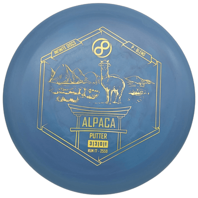 Infinite Putter Blue - Holo - 175g Infinite Discs Alpaca (P-Blend)