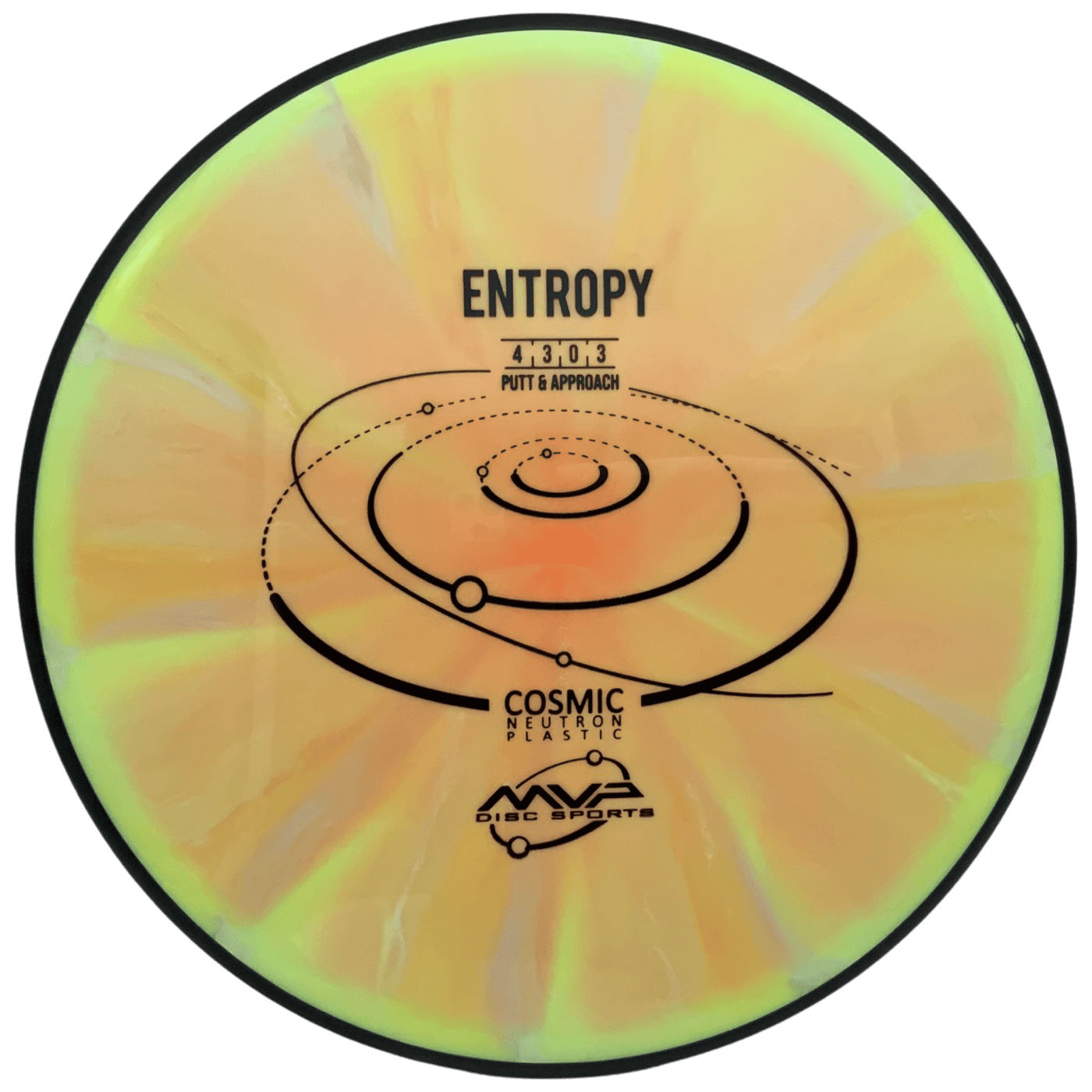 MVP Putter Yellowish - Orange/Red - 175g MVP Cosmic Neutron Entropy