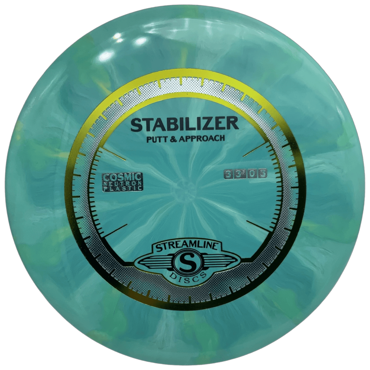 Streamline Putter Blue/Green - Yellow - 173g Streamline Cosmic Neutron Stabilizer