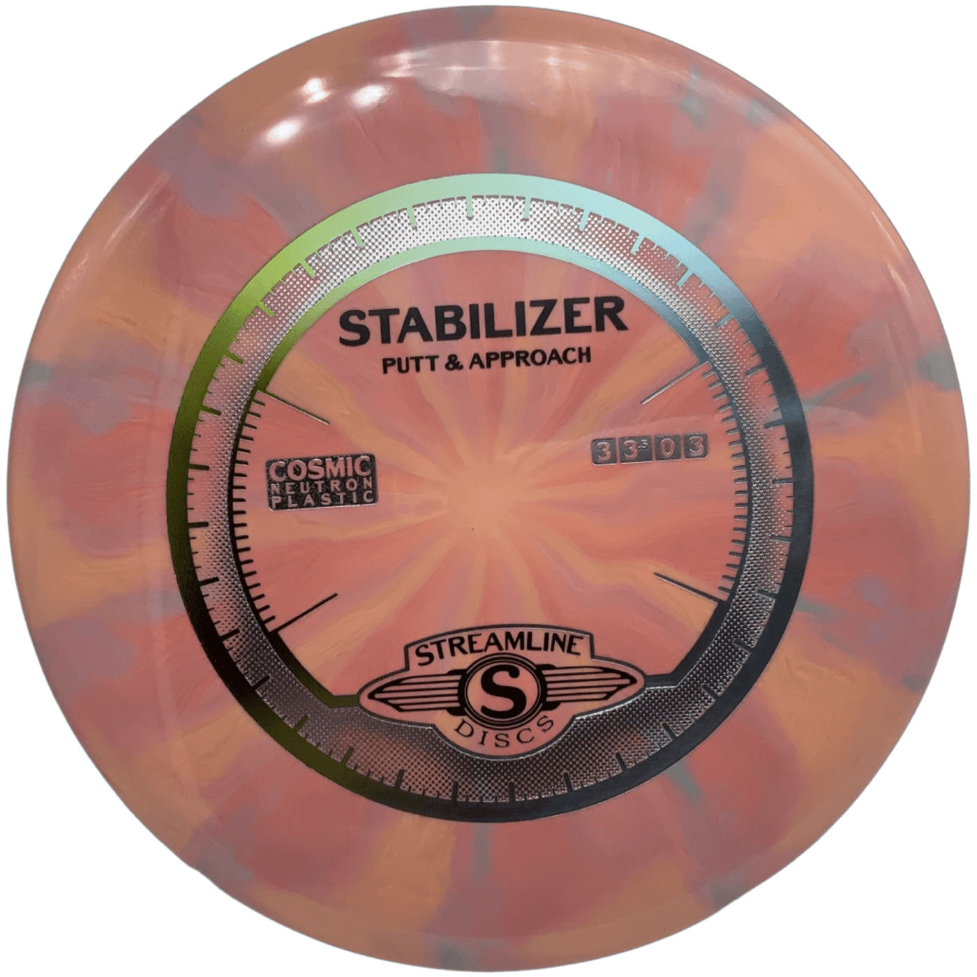 Streamline Putter Reddish/Tan - Yellow - 172g Streamline Cosmic Neutron Stabilizer